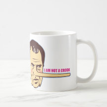 Nixon, I am not a Crook Coffee Mugs