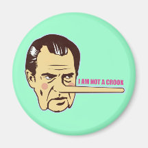 Nixon, I am not a Crook Refrigerator Magnet