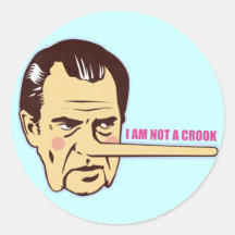 Nixon, I am not a Crook Sticker