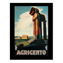 Nizzoli Agrigento Sicily Italy Post Card