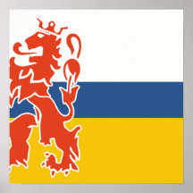 NL LimburgVlag, Netherlands Poster