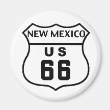 NM Route 66 Magnets