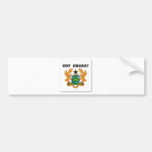 No1 Ghana T-shirt And etc Bumper Sticker