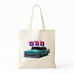 no 1 Dad 56 chevy Tote Bags