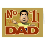 No. 1 Dad card
