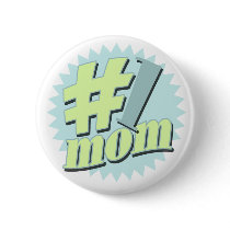 No. 1 Mum Mother's Day Button