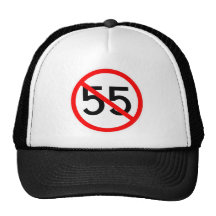 No 55 trucker hats