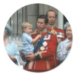 No.8 Prince Willam & Prince Charles 1984 stickers