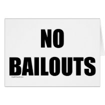 No Bailouts