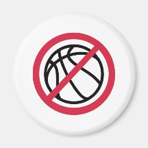No basketball magnets