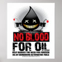 No Blood For Oil posters
