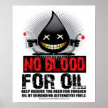 No Blood For Oil posters