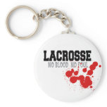 No Blood No Foul Lacrosse Gift keychains