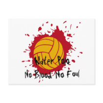 No Blood No Foul Postcard