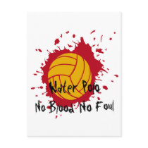 No Blood No Foul Postcard