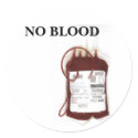 No Blood Sticker