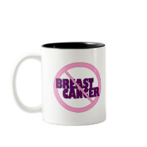 No Breast Cancer Mugs