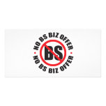 No BS Biz Photo Card photo cards