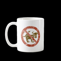 No Bull Retro Logo mugs