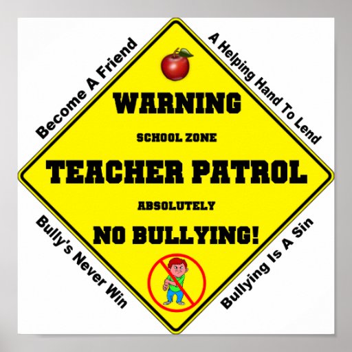 No Bullying Aloud Print