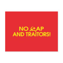 No Cap And Traitors!