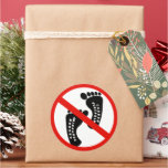 No Carbon FootPrint stickers