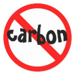 no carbon Sticker