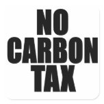 No Carbon Tax Sticker