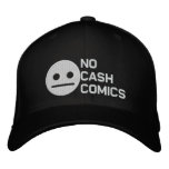 No Cash Comics Logo Hat embroidered hats