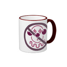 No Clowns - Cherry Red Mugs