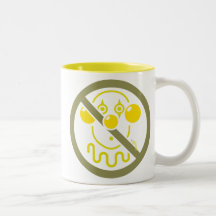 No Clowns - Lemon Yellow Mug