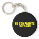 No complaints only moans keychains