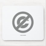 No Copyright (Not Copyrighted Attitude) mousepads
