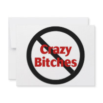 No Crazy Bitches