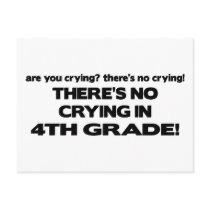 No Crying - 4th Grade