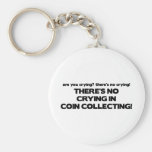 No Crying - Coin Collecting Key Chain
