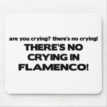 No Crying - Flamenco Mouse Mats