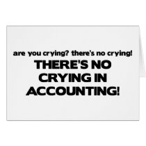 No Crying in Accounting