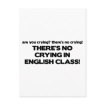 No Crying in English Class