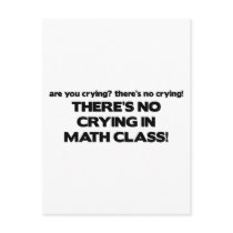 No Crying in Math Class