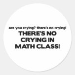 No Crying in Math Class Stickers