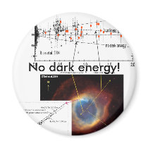 No dark energy! refrigerator magnet