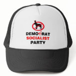 No Democrat Socialist Party (v100) Mesh Hat