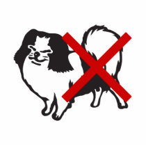 NO Dogs ... Japanese Sign Photo Cut Outs