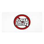 No Drunk Texting Customized Photo Card