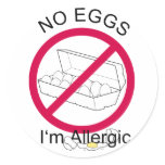 No Eggs stickers