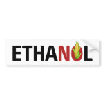 No Ethanol Bumper Sticker bumper stickers