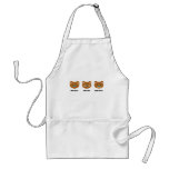 No Evil 3 Bears Apron