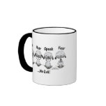 No Evil Lambs mugs