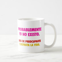 No existo mugs